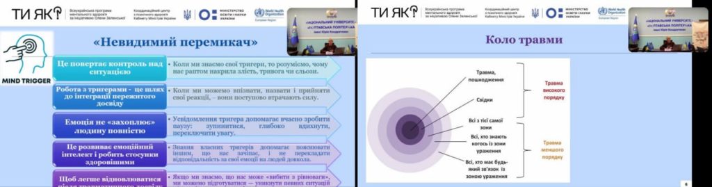 Лабораторія ментального здоров’я та кафедра психології — у проєкті “Тренінгова школа з ментального здоров’я”